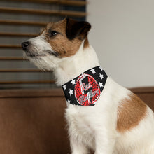 Load image into Gallery viewer, Red Raiders Lighting Bolt Pet Bandana Collar for all Size Dogs
