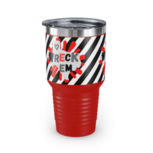 Load image into Gallery viewer, Wreck &#39;Em Splat Ringneck Tumbler, 30oz
