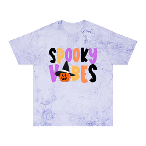 Spooky Vibes Halloween Unisex Color Blast T-Shirt