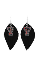 Load image into Gallery viewer, Texas Tech Earrings
