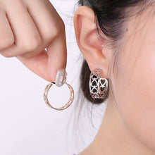 Load image into Gallery viewer, Stainless Steel C-Hoop Earrings
