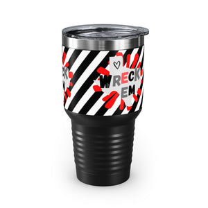 Wreck 'Em Splat Ringneck Tumbler, 30oz