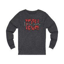 Load image into Gallery viewer, Spotted Texas Tech Unisex Jersey Long Sleeve Tee
