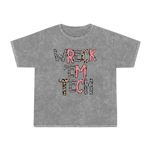 Wreck 'Em Tech Unisex Mineral Wash T-Shirt