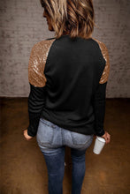 Load image into Gallery viewer, HAPPY EASTER Sequin Raglan Sleeve Top
