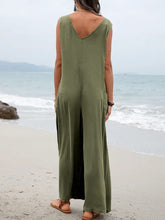 Load image into Gallery viewer, Full Size Wide Strap Jumpsuit with Pockets
