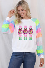 Load image into Gallery viewer, Nutcracker Sequin Long Sleeve Sweatshirt
