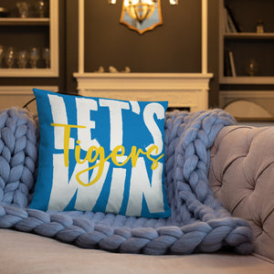 Let's Win Tigers 18x18 Basic Pillow