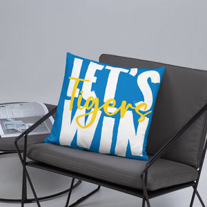 Let's Win Tigers 18x18 Basic Pillow