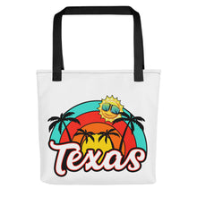 Load image into Gallery viewer, Texas Retro Palm Tree and Rainbow Cute Tote bag
