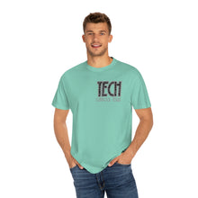 Load image into Gallery viewer, Double Sided Gray Tech Lubbock Comfort Colors Unisex Garment-Dyed T-shirt
