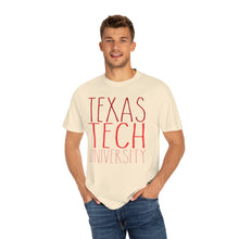 Load image into Gallery viewer, Skinny Texas Tech University Comfort Colors Unisex Garment-Dyed T-shirt
