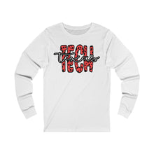 Load image into Gallery viewer, Spotted Texas Tech Unisex Jersey Long Sleeve Tee
