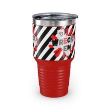 Load image into Gallery viewer, Wreck &#39;Em Splat Ringneck Tumbler, 30oz
