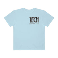 Load image into Gallery viewer, Double Sided Gray Tech Lubbock Comfort Colors Unisex Garment-Dyed T-shirt
