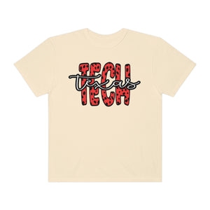 Spotted Texas Tech Comfort Colors Unisex Garment-Dyed T-shirt