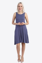 Load image into Gallery viewer, Cutout Scoop Neck Sleeveless Dress with Pockets
