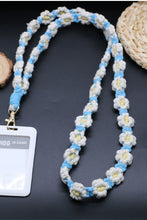 Load image into Gallery viewer, Flower Macrame Phone Lanyard
