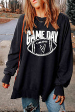 Load image into Gallery viewer, GAME DAY Graphic Slit Sweatshirt
