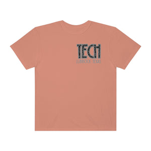 Double Sided Gray Tech Lubbock Comfort Colors Unisex Garment-Dyed T-shirt