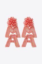 Load image into Gallery viewer, MAMA Beaded Dangle Earrings
