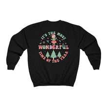 Load image into Gallery viewer, Joy to the World Front and Back Unisex Heavy Blend™ Crewneck Sweatshirt
