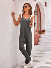 Load image into Gallery viewer, Spaghetti Strap Jumpsuit with Pockets
