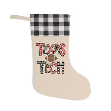 Load image into Gallery viewer, Texas Tech Football Christmas Stocking
