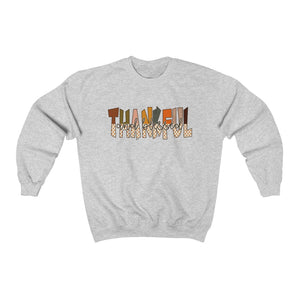 Thankful and Blessed Unisex Heavy Blend™ Crewneck Sweatshirt