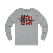 Load image into Gallery viewer, Spotted Texas Tech Unisex Jersey Long Sleeve Tee
