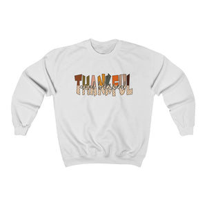 Thankful and Blessed Unisex Heavy Blend™ Crewneck Sweatshirt