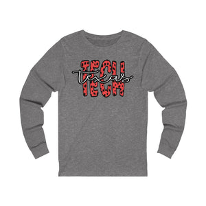 Spotted Texas Tech Unisex Jersey Long Sleeve Tee