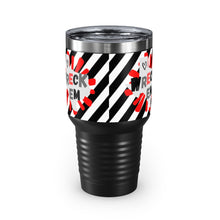 Load image into Gallery viewer, Wreck &#39;Em Splat Ringneck Tumbler, 30oz
