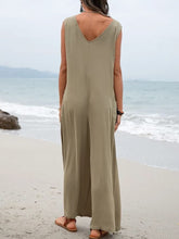 Load image into Gallery viewer, Full Size Wide Strap Jumpsuit with Pockets
