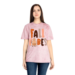 Fall Vibes Pumpkin Stack Unisex Color Blast T-Shirt