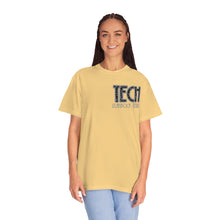 Load image into Gallery viewer, Double Sided Gray Tech Lubbock Comfort Colors Unisex Garment-Dyed T-shirt
