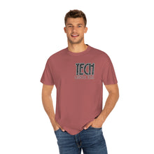 Load image into Gallery viewer, Double Sided Gray Tech Lubbock Comfort Colors Unisex Garment-Dyed T-shirt
