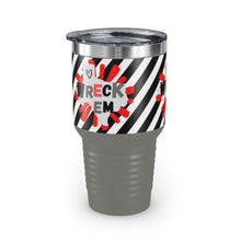 Load image into Gallery viewer, Wreck &#39;Em Splat Ringneck Tumbler, 30oz
