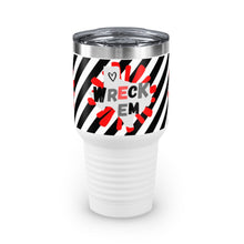 Load image into Gallery viewer, Wreck &#39;Em Splat Ringneck Tumbler, 30oz
