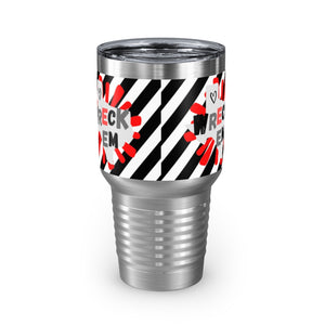 Wreck 'Em Splat Ringneck Tumbler, 30oz