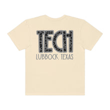 Load image into Gallery viewer, Double Sided Gray Tech Lubbock Comfort Colors Unisex Garment-Dyed T-shirt
