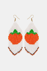 Beaded Fringe Dangle Earring