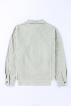 Load image into Gallery viewer, Santa Sequin High-Low Button Front Jacket
