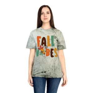 Fall Vibes Acorn Unisex Color Blast T-Shirt