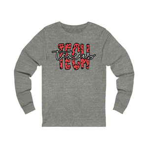 Spotted Texas Tech Unisex Jersey Long Sleeve Tee