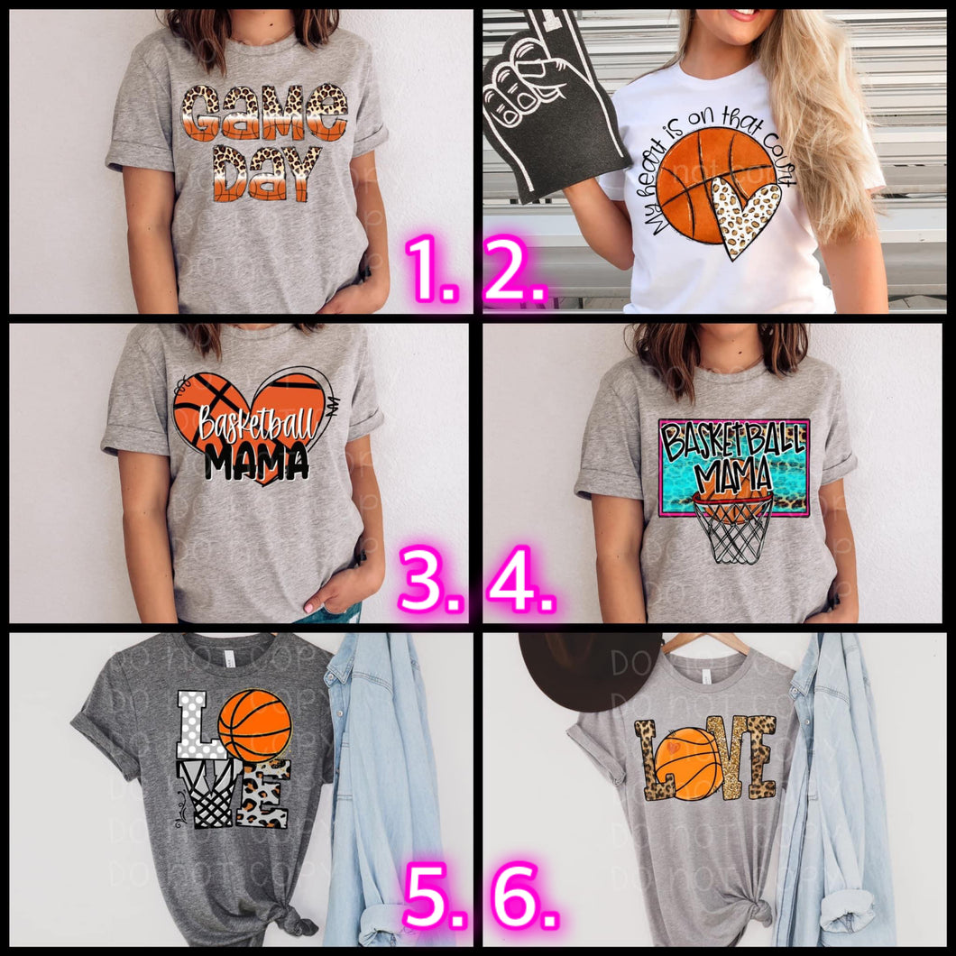 Basketball $20 tees