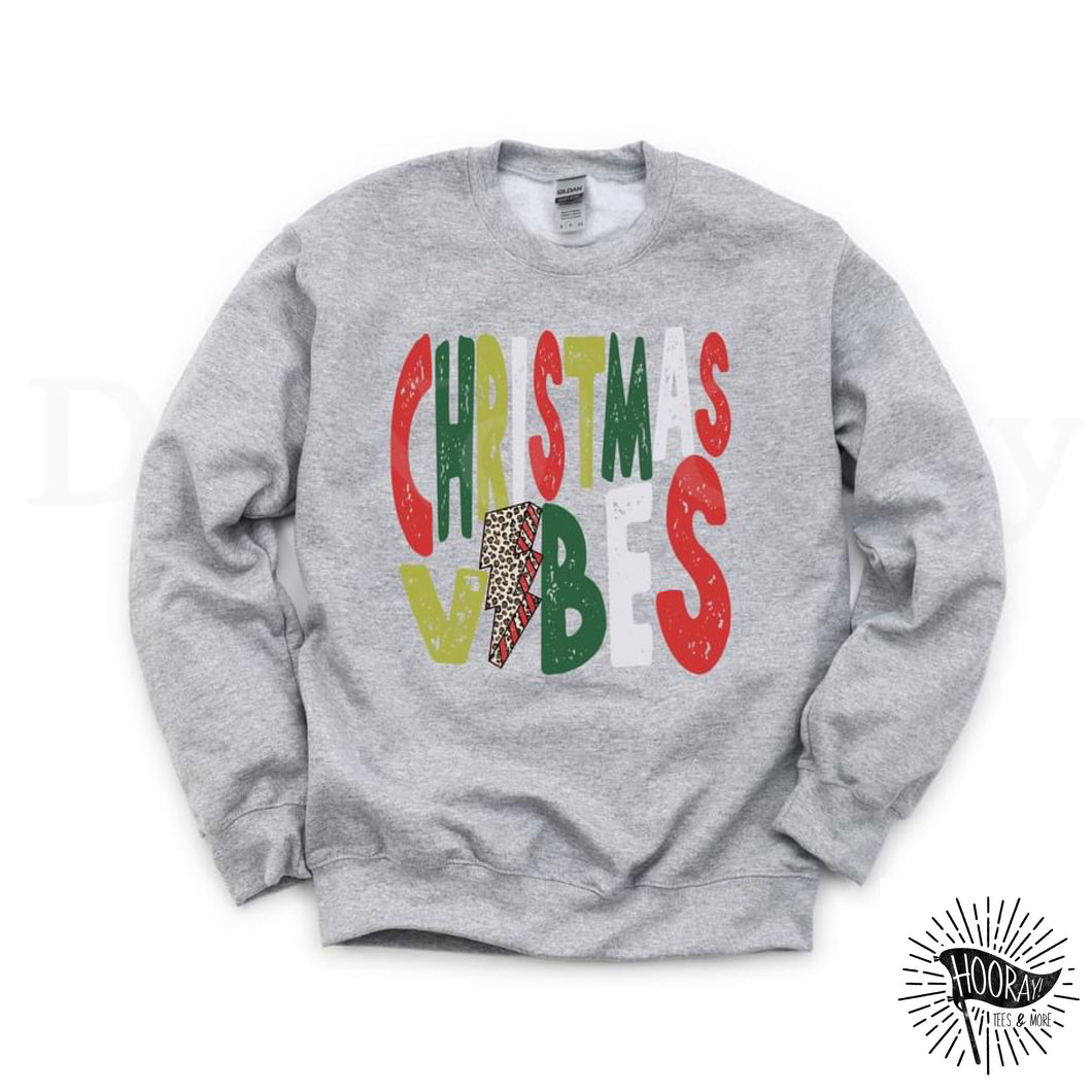 Christmas Vibes Adult & Youth Long Sleeve