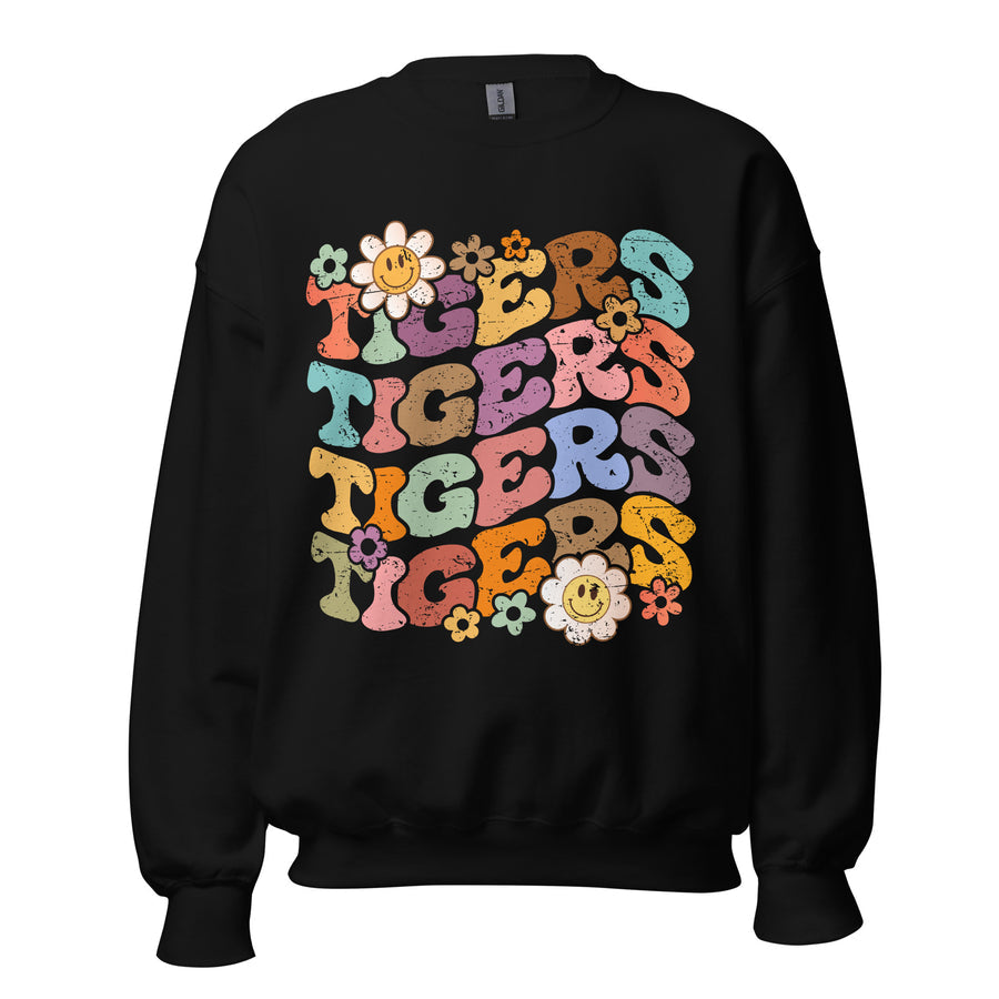 Groovy Tigers Sweatshirt