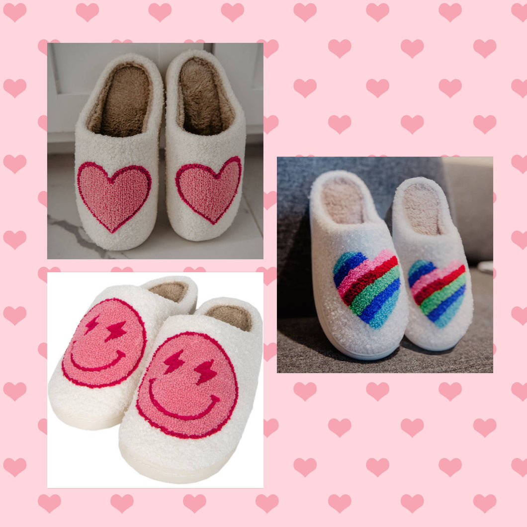 Heart Slippers