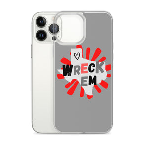 Wreck 'Em Texas Splat iPhone Case